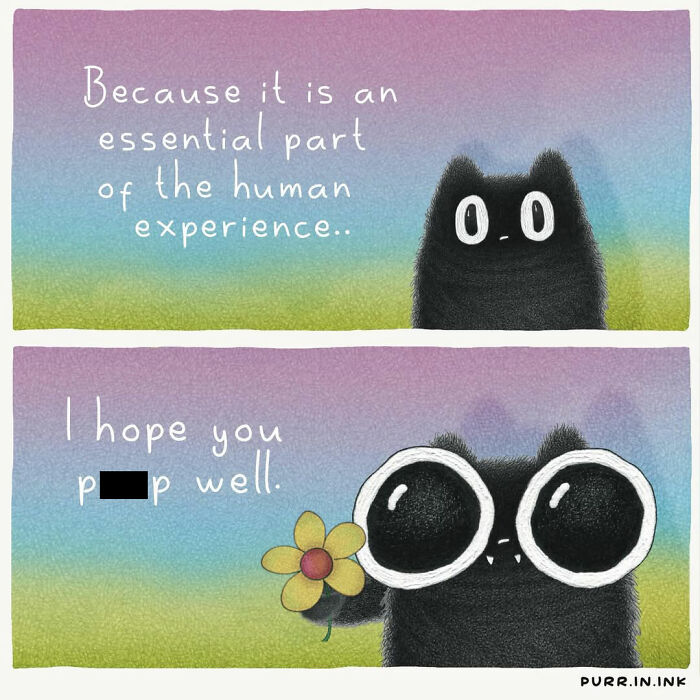 30 Cat Illustrations That Nail The Weirdness Of Living With Cats