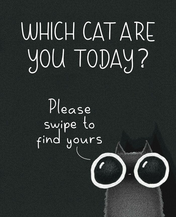 30 Cat Illustrations That Nail The Weirdness Of Living With Cats