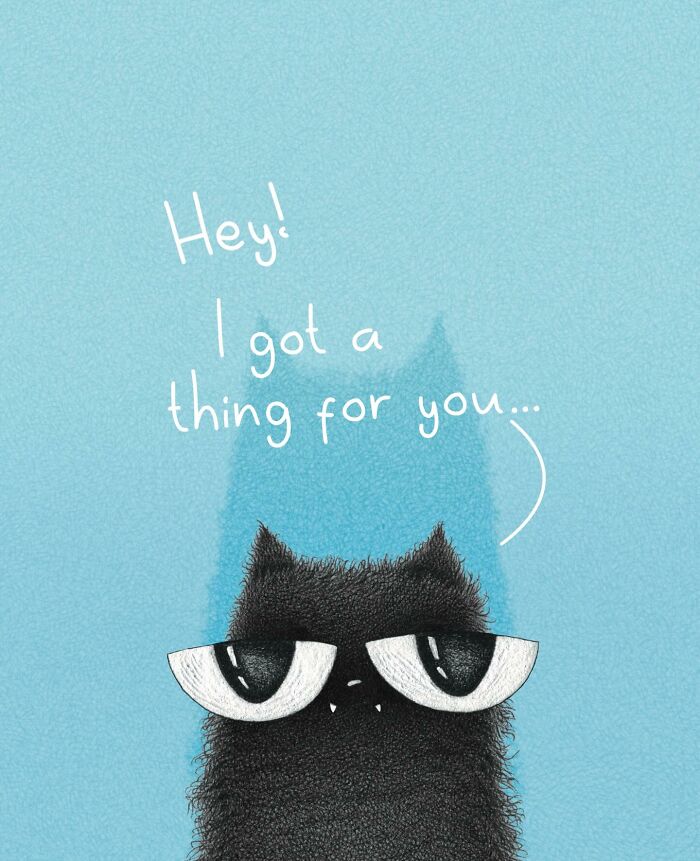 30 Cat Illustrations That Nail The Weirdness Of Living With Cats