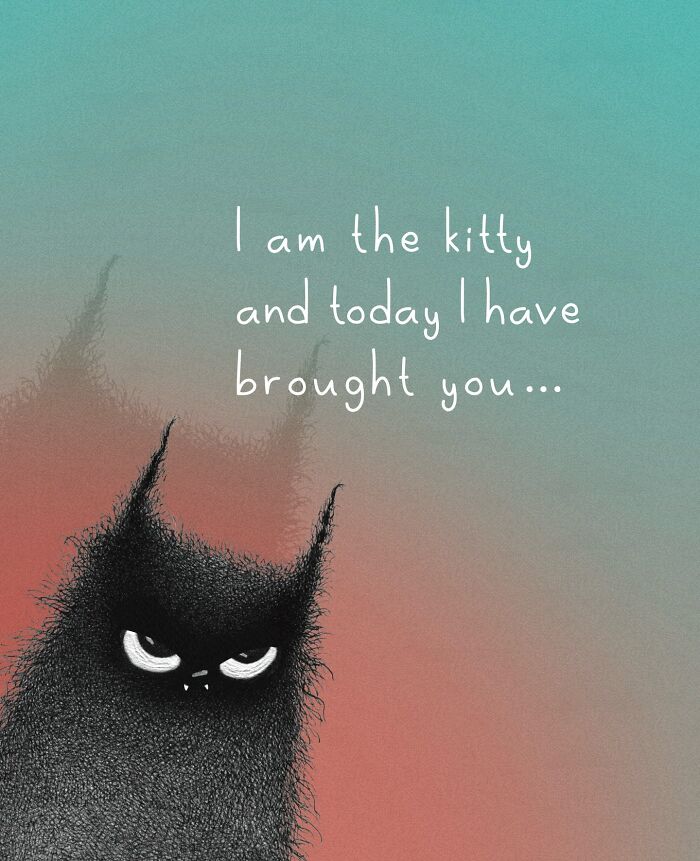 30 Cat Illustrations That Nail The Weirdness Of Living With Cats