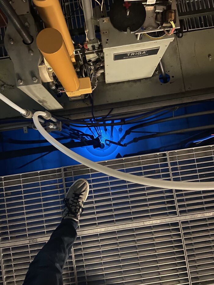 Standing On Top Of A Nuclear Reactor—No Big Deal