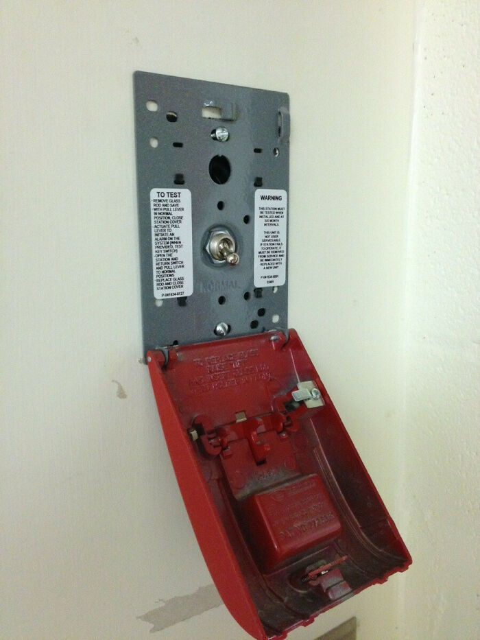 Fire Alarms That Are Just Fancy Switches? Yep.