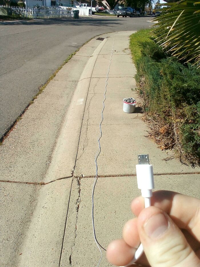 My 45-Foot Long Phone Charger—Stretch Goals!
