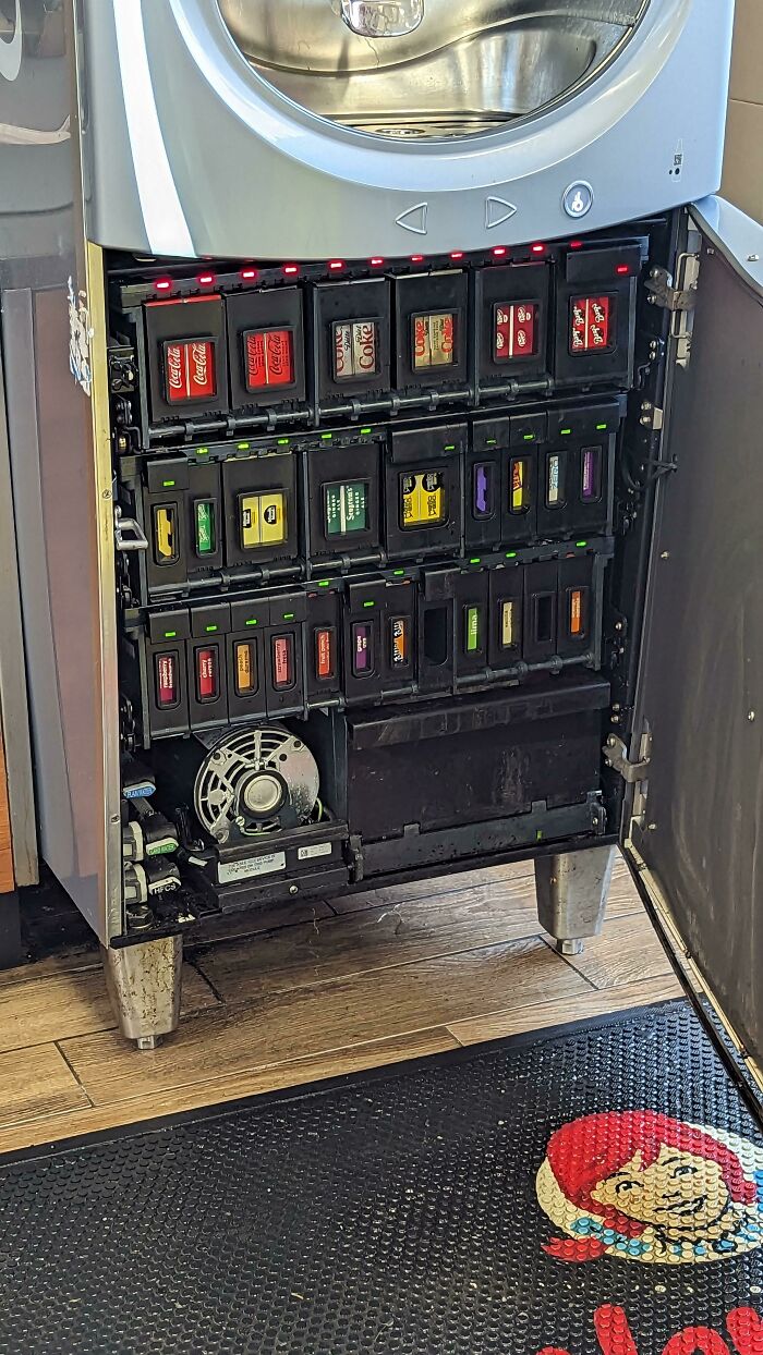 Peek Inside A Coke Freestyle Machine