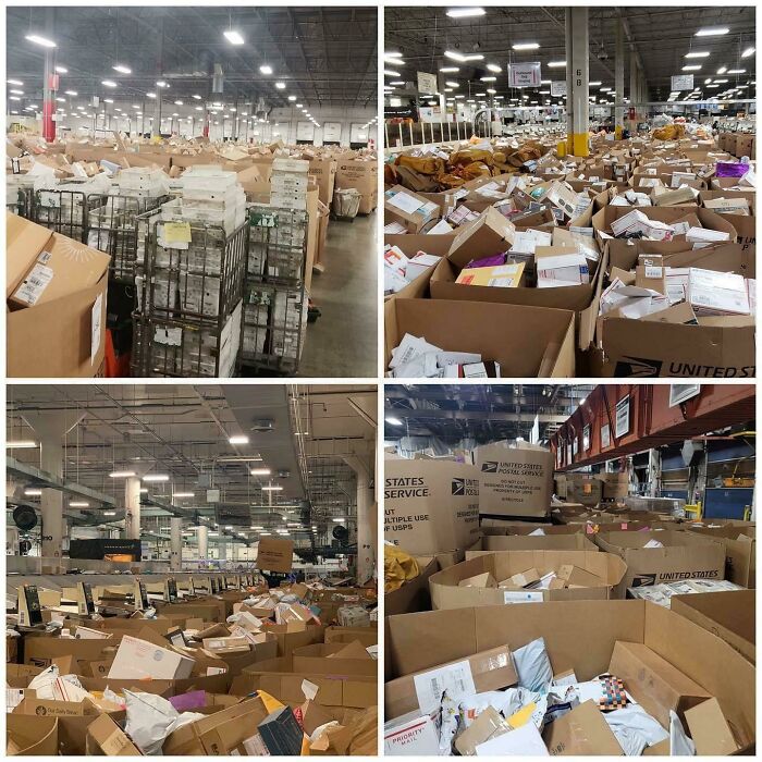 USPS Sorting Facility That Might Explain Your Package Delay