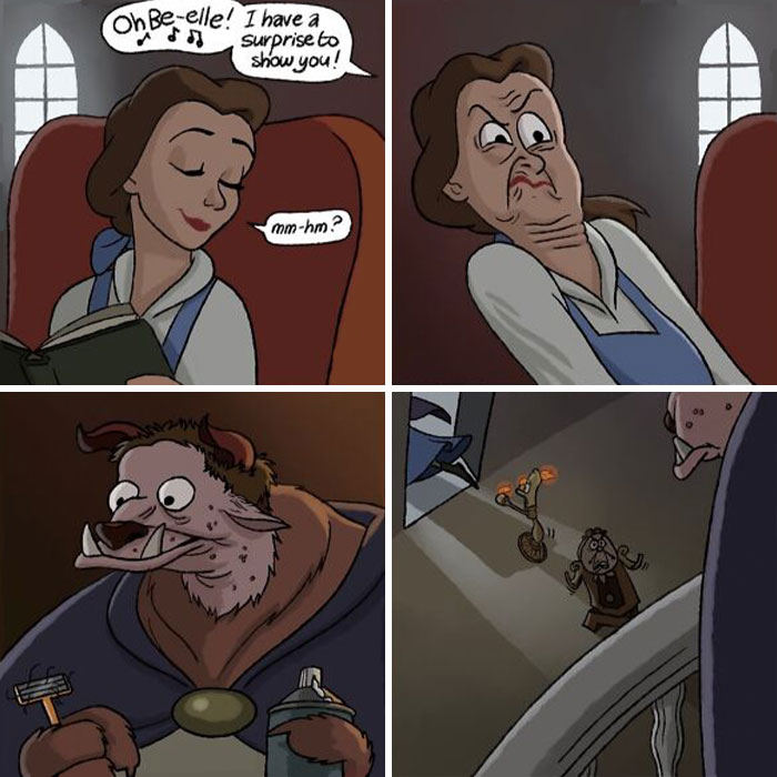 Wait, This Comic Artist Just Took Familiar Characters on the Wildest Twists!