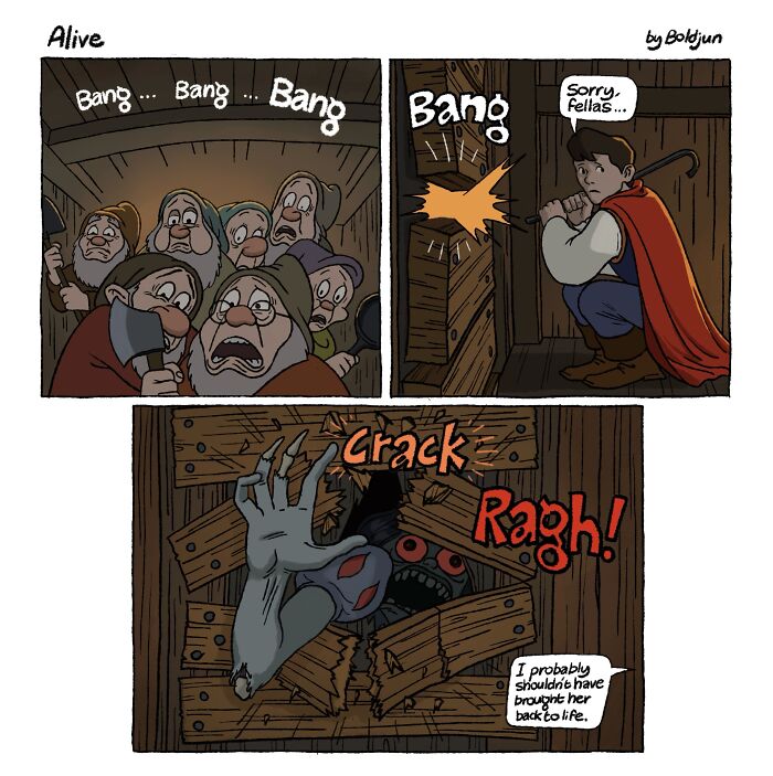 Wait, This Comic Artist Just Took Familiar Characters on the Wildest Twists!