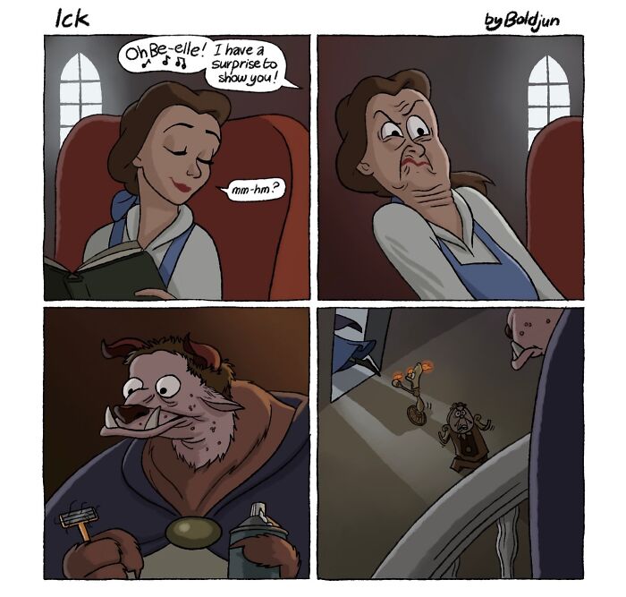 Wait, This Comic Artist Just Took Familiar Characters on the Wildest Twists!
