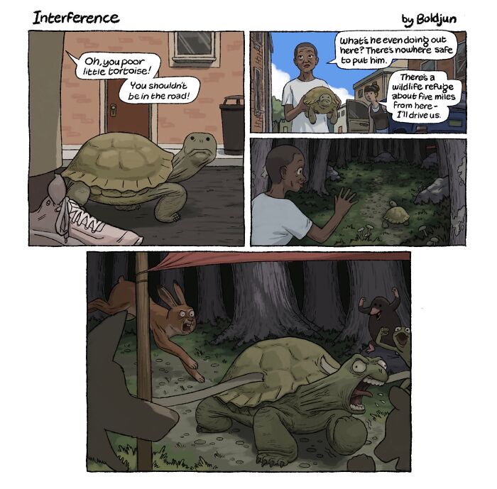 Wait, This Comic Artist Just Took Familiar Characters on the Wildest Twists!