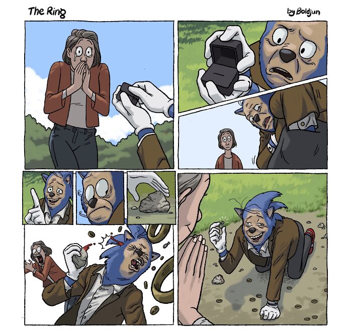 Wait, This Comic Artist Just Took Familiar Characters on the Wildest Twists!