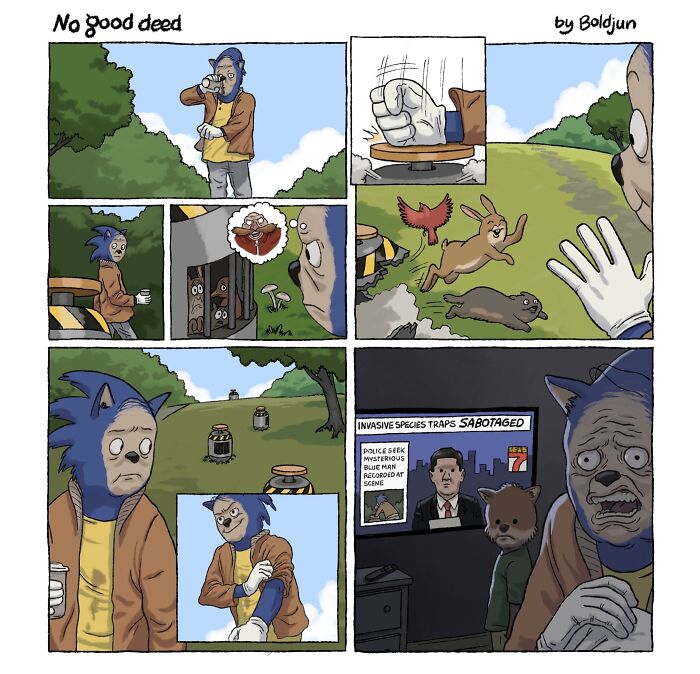 Wait, This Comic Artist Just Took Familiar Characters on the Wildest Twists!