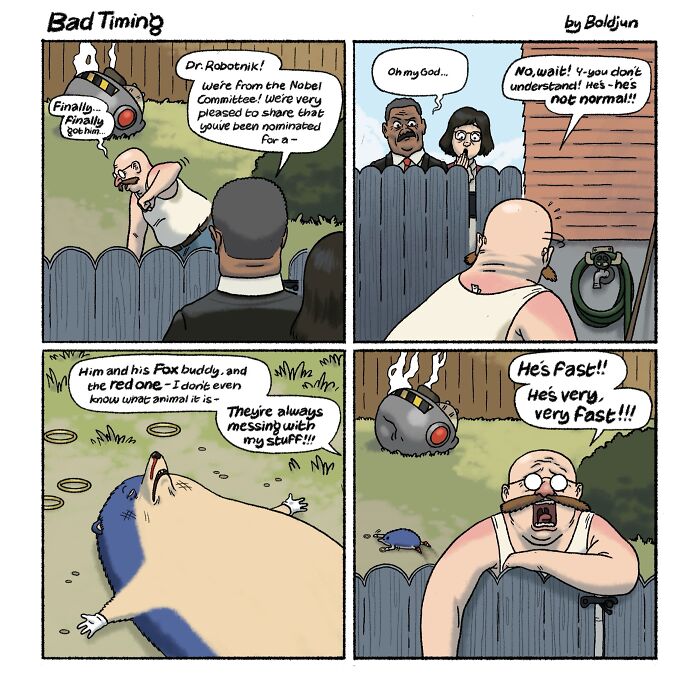 Wait, This Comic Artist Just Took Familiar Characters on the Wildest Twists!