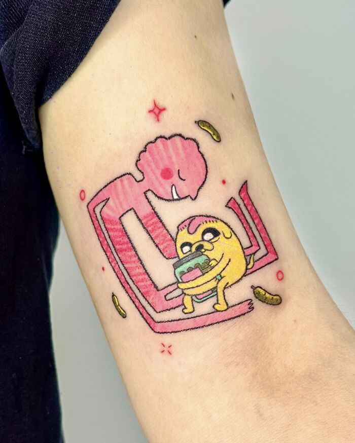 Wait, This Tattoo Artist Actually Uses Pastels?! Check Out These 30 Wildly Fun Scribble-Inspired Tattoos