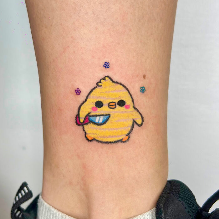 Wait, This Tattoo Artist Actually Uses Pastels?! Check Out These 30 Wildly Fun Scribble-Inspired Tattoos