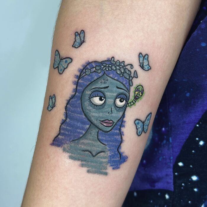 Wait, This Tattoo Artist Actually Uses Pastels?! Check Out These 30 Wildly Fun Scribble-Inspired Tattoos