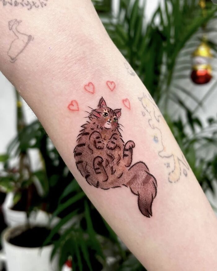 Wait, This Tattoo Artist Actually Uses Pastels?! Check Out These 30 Wildly Fun Scribble-Inspired Tattoos