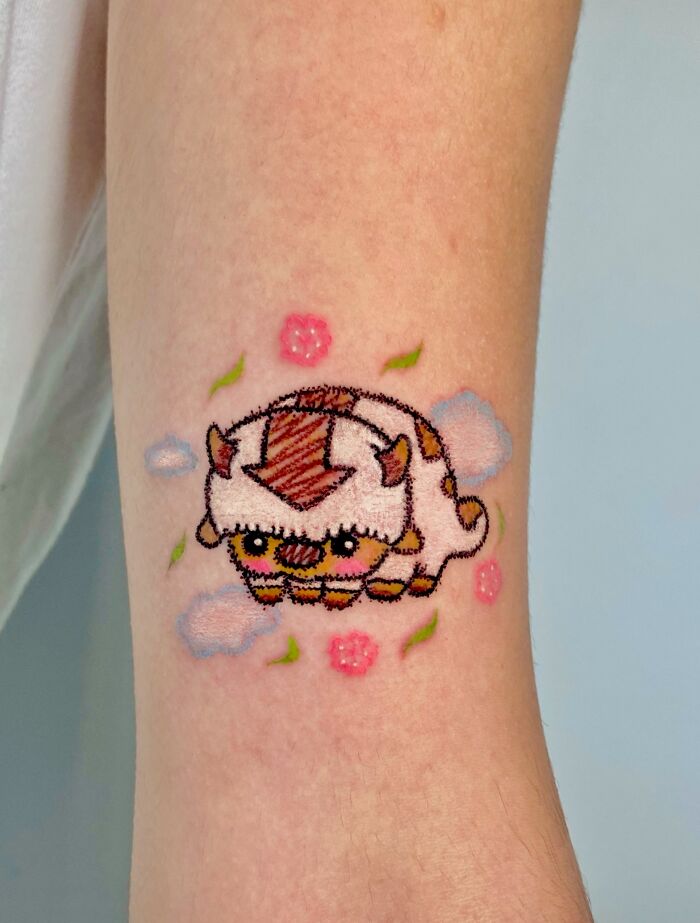 Wait, This Tattoo Artist Actually Uses Pastels?! Check Out These 30 Wildly Fun Scribble-Inspired Tattoos