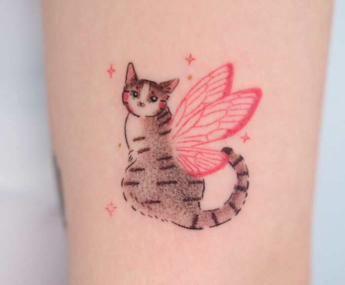 Wait, This Tattoo Artist Actually Uses Pastels?! Check Out These 30 Wildly Fun Scribble-Inspired Tattoos