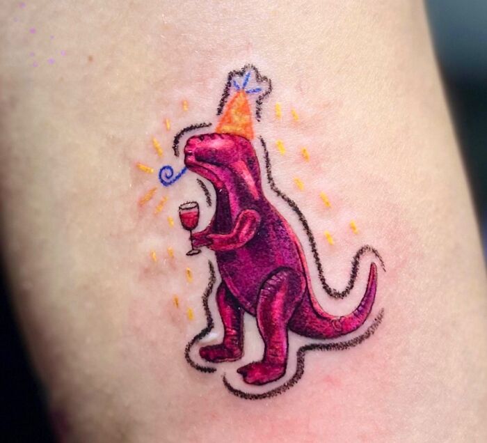 Wait, This Tattoo Artist Actually Uses Pastels?! Check Out These 30 Wildly Fun Scribble-Inspired Tattoos