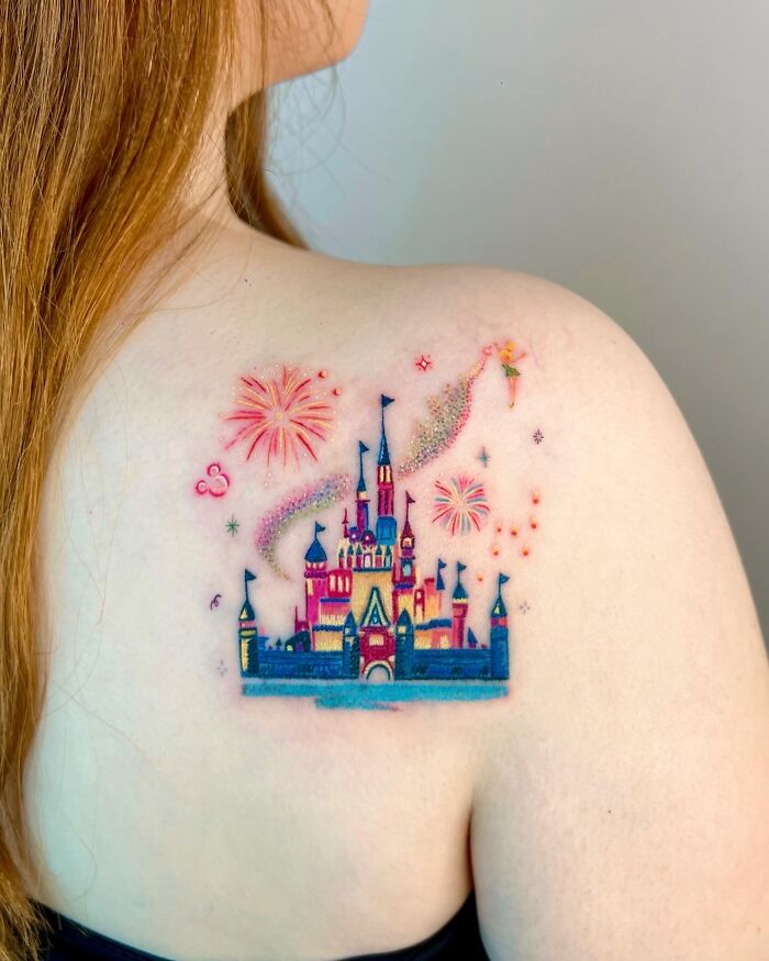 Wait, This Tattoo Artist Actually Uses Pastels?! Check Out These 30 Wildly Fun Scribble-Inspired Tattoos