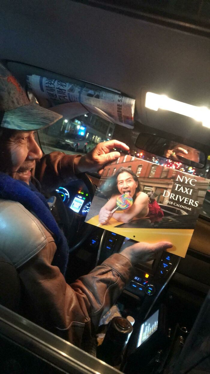 My Cab Driver Was Buzzing About His Calendar Cover – So I Made Sure The World Saw It Too