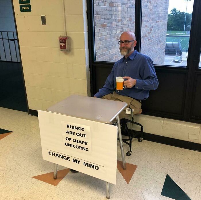 "Meme Day" at Old High School Homecoming? This Science Teacher Aced It!