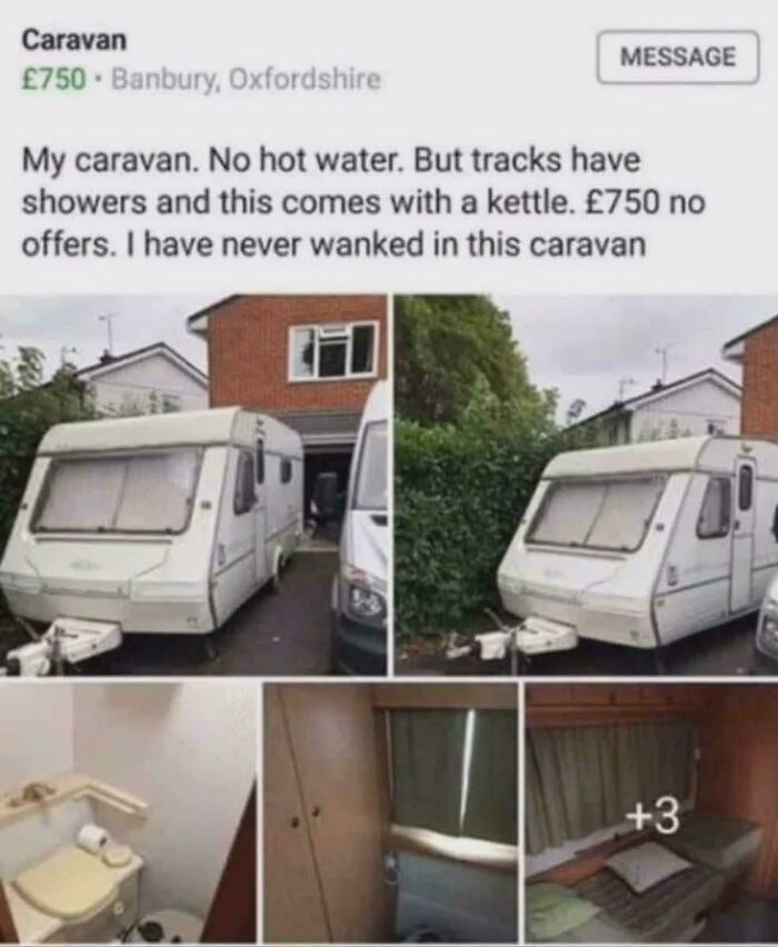 Never Been Wanked In—Well, That's One Way to Sell Furniture