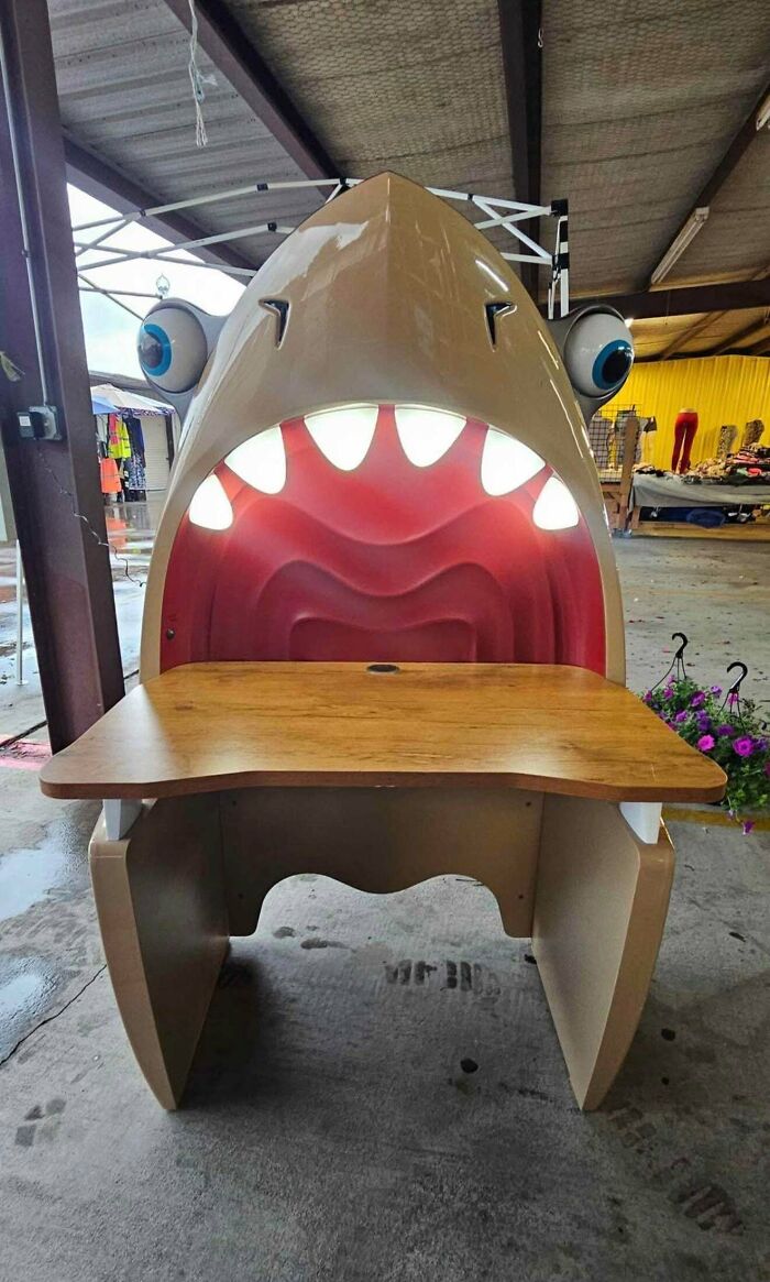 A Desk With Bite—Literally!