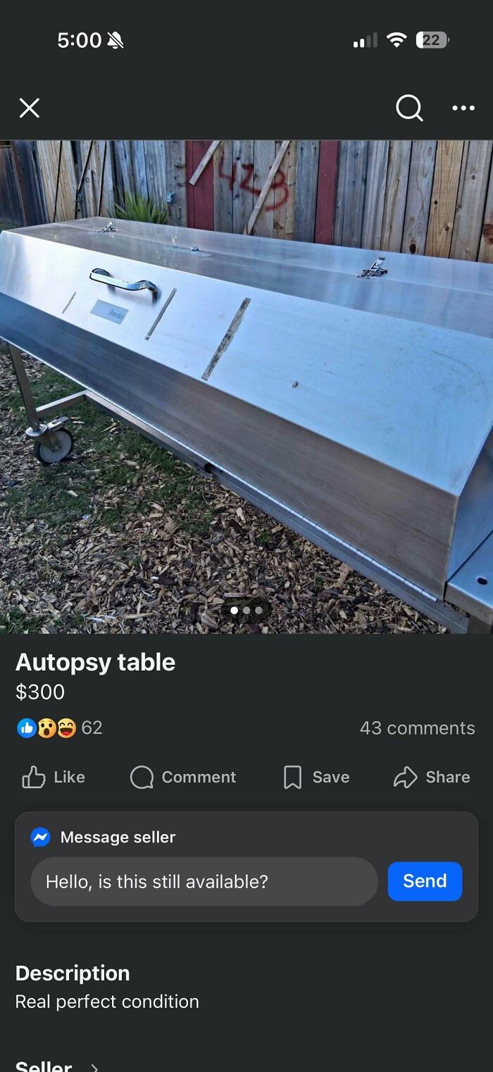 Autopsy Table—Backyard Edition