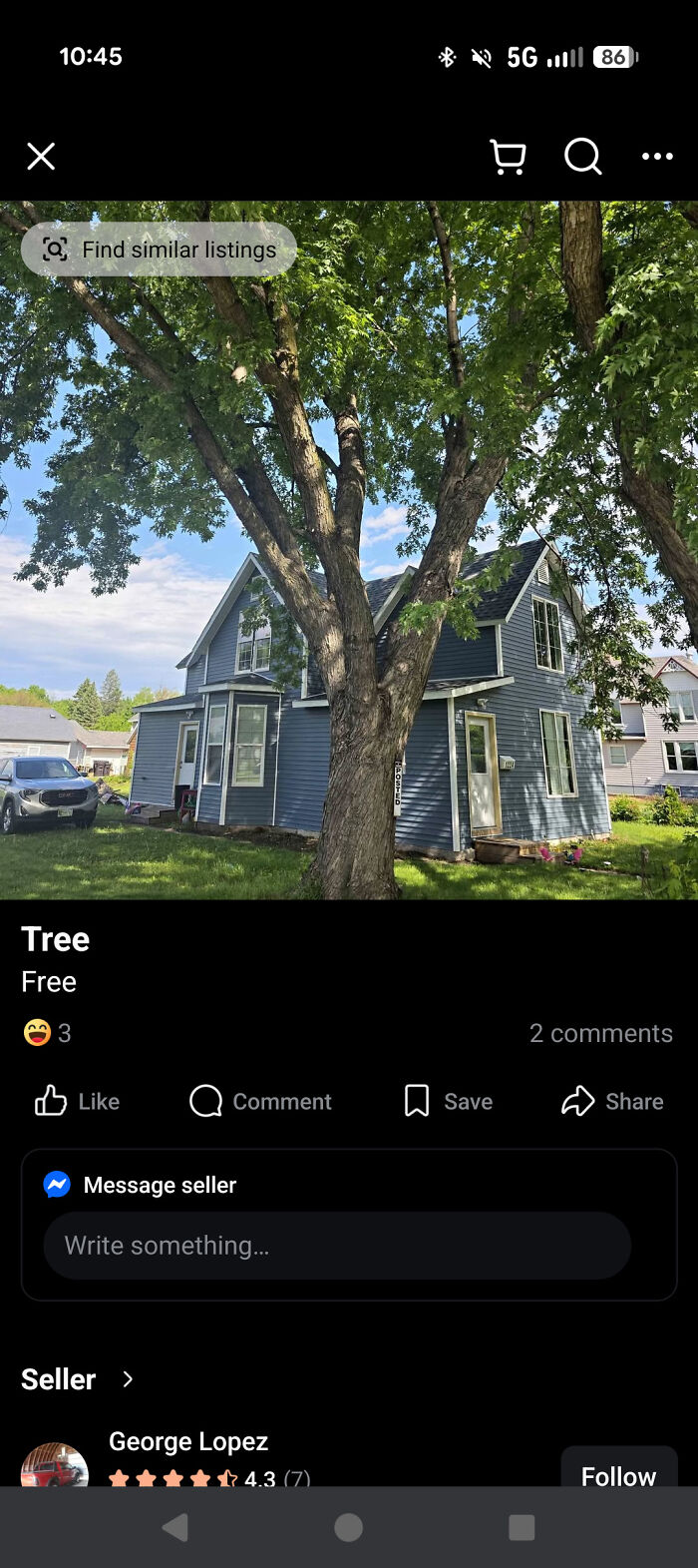 A Free Tree? Yes, Please!