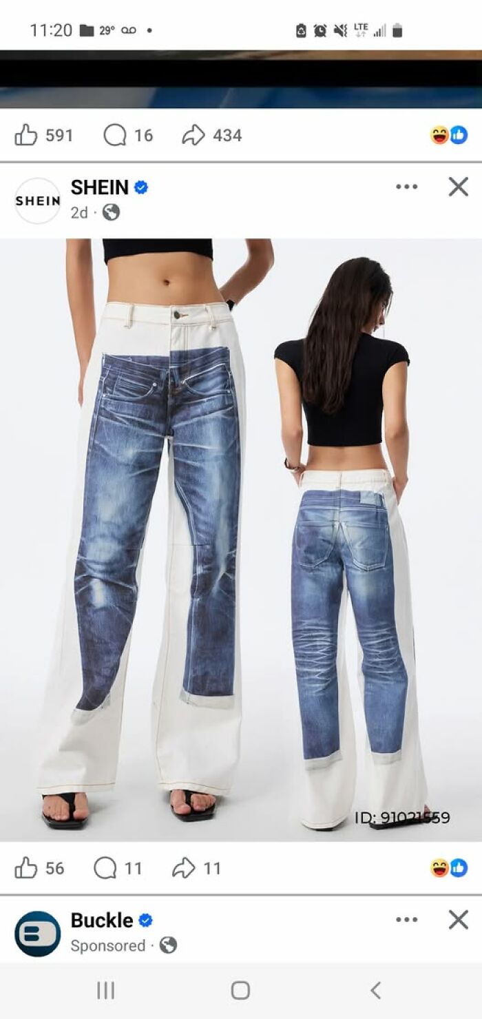 Can’t Decide Which Jeans? Wear Both!