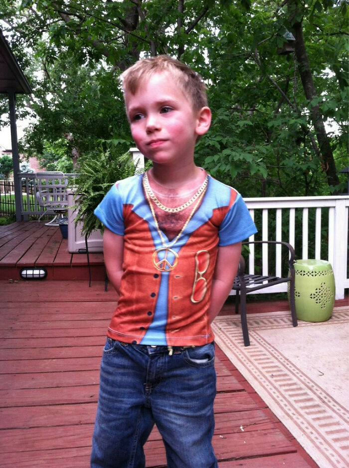 My Son’s New Shirt Is So Weird It’s Genius