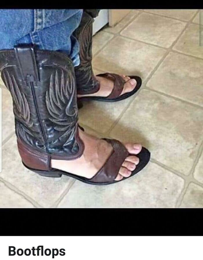 Boot Flops: When Sandals Meet Boots