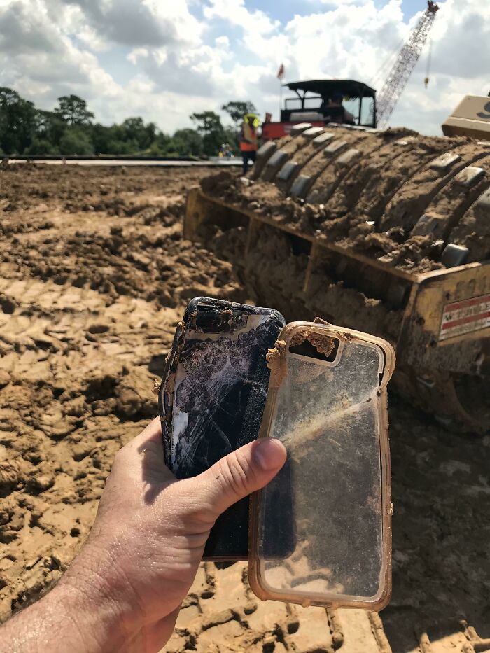 Lost My Phone... Found It... In The Mud