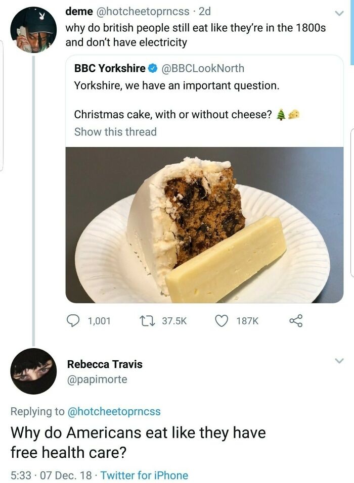 Christmas Cake and Cheese? Yes, No, Maybe So?