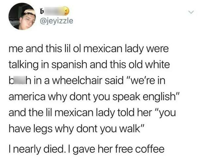 Karen Tries To Compulsively Correct The Language