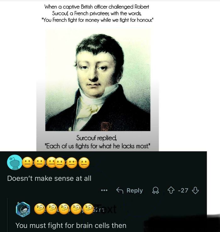 A Rare Insult Under An Even Rarer Insult