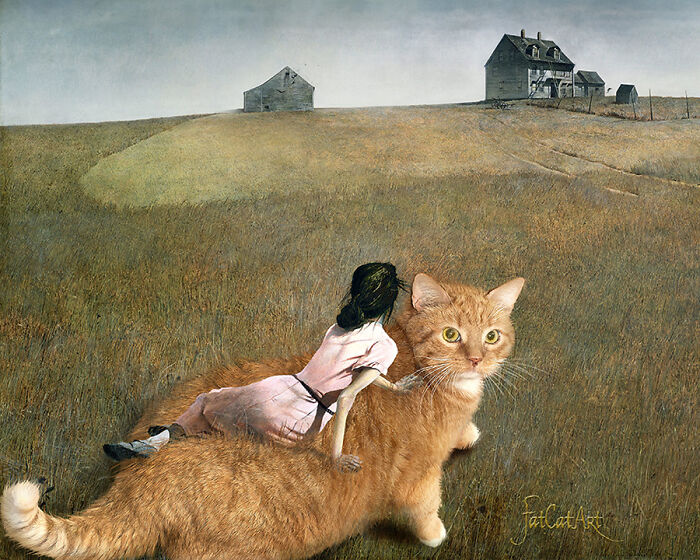 The Cat In Christina's World