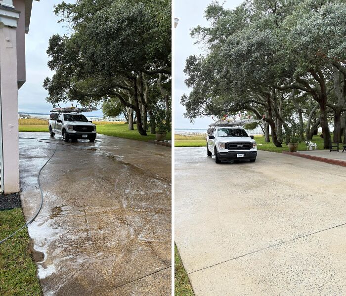 It’s Like A Brand New Driveway