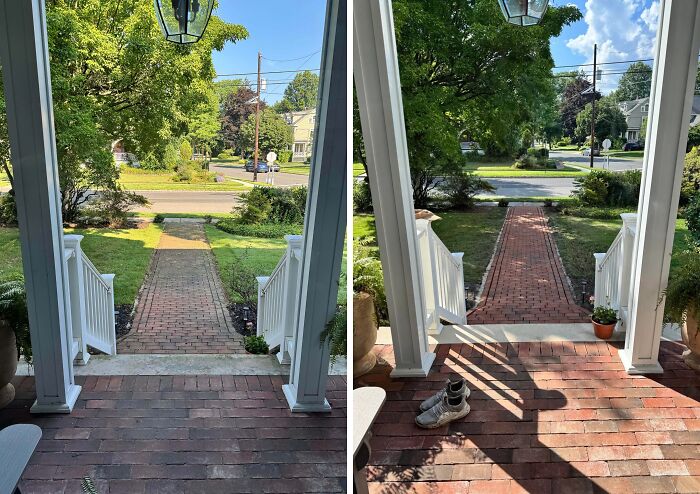 Front Walkway Transformation