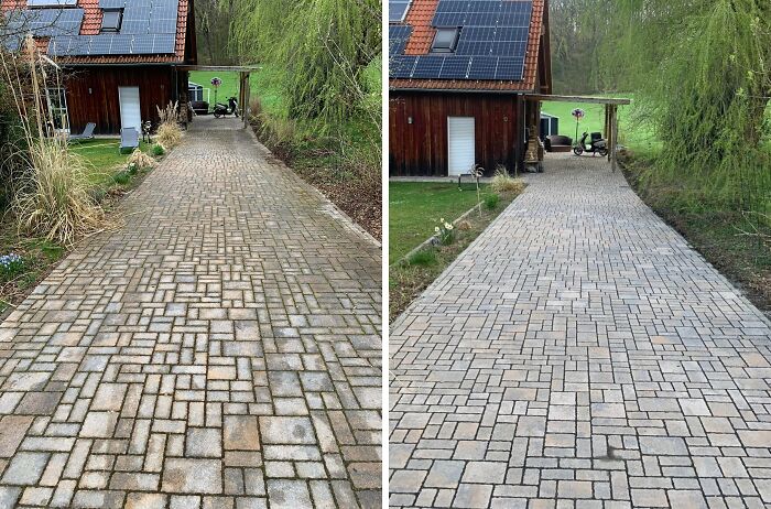 Driveway Clean That Hits The Spot