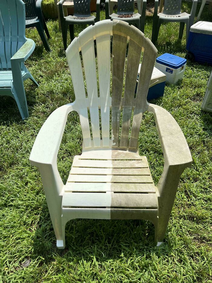 Half And Half Chair Surprise