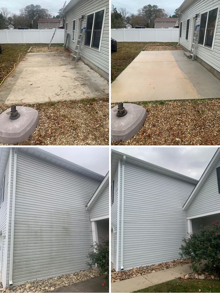 Patio And Siding Looking Sharp