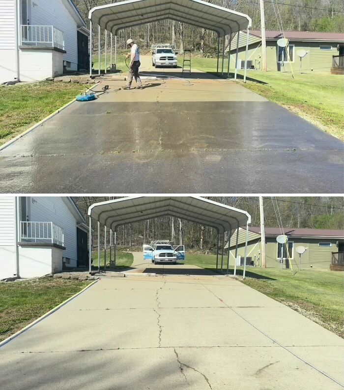 Concrete Cleaning Magic