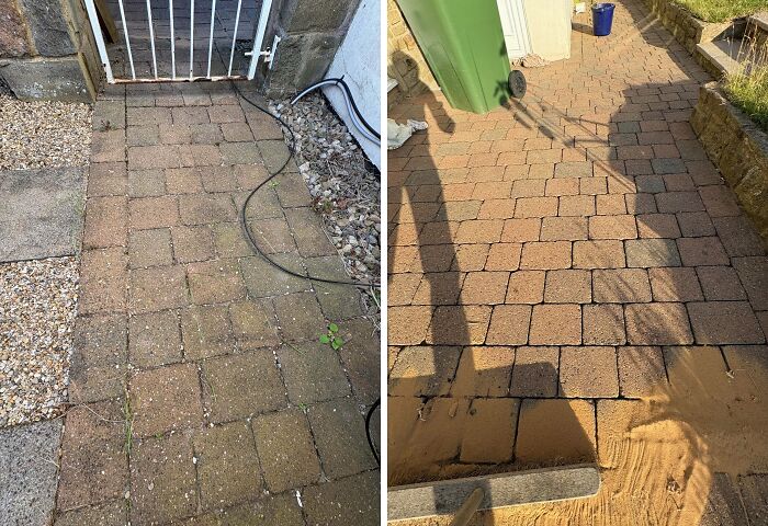Block Paving Cleaning Saga