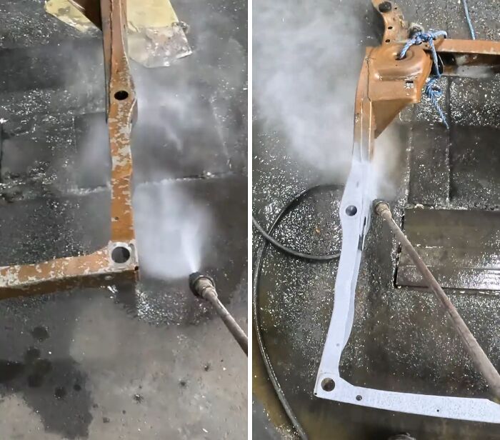 Buick Frame Rust-Be-Gone Power Wash