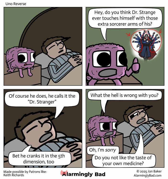 Wait, This Comic Just Took a Wild Left Turn! 34 New Jon Baker Surprises