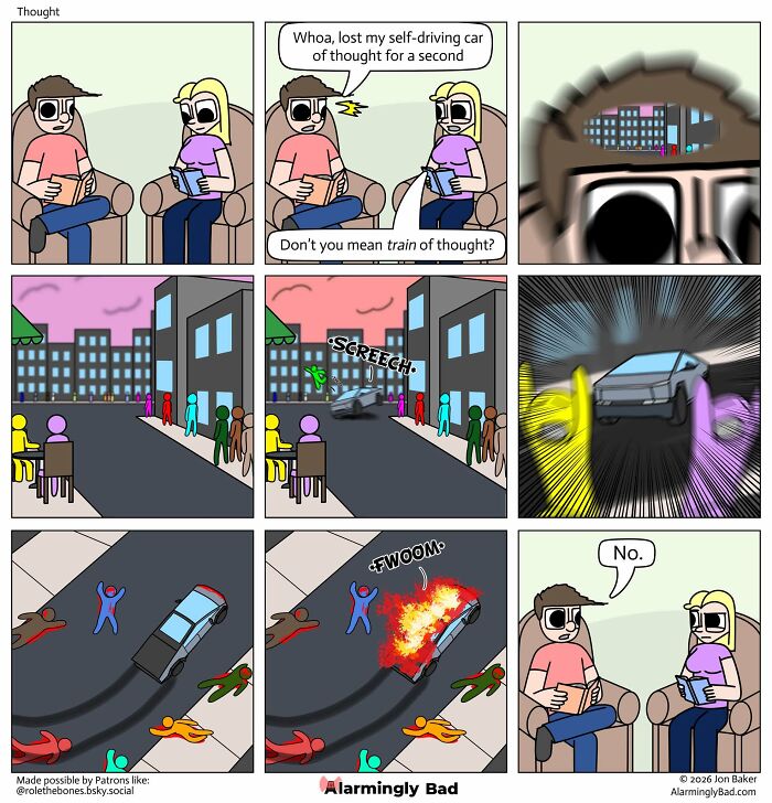 Wait, This Comic Just Took a Wild Left Turn! 34 New Jon Baker Surprises