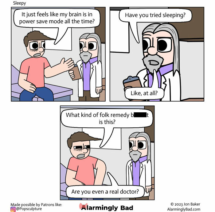 Wait, This Comic Just Took a Wild Left Turn! 34 New Jon Baker Surprises
