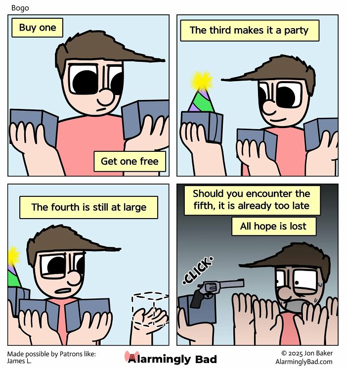 Wait, This Comic Just Took a Wild Left Turn! 34 New Jon Baker Surprises